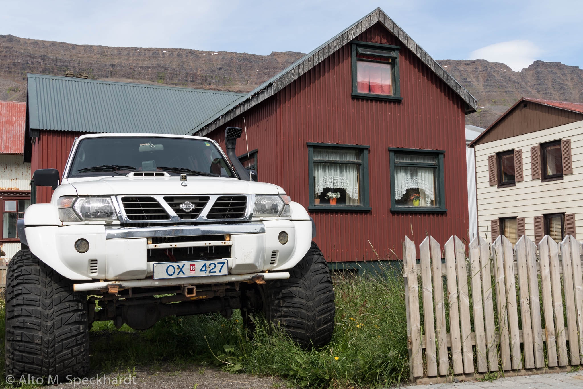 Moderne Fortbewegungsmittel in Isafjördur